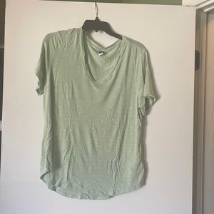 Light green luxe tee
